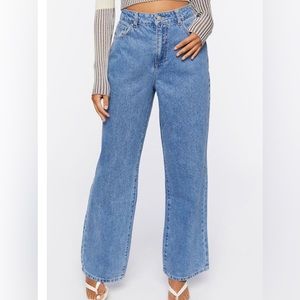 Forever 21 Straight Leg 90s Jeans